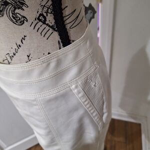 White House  Black Market White Skirt